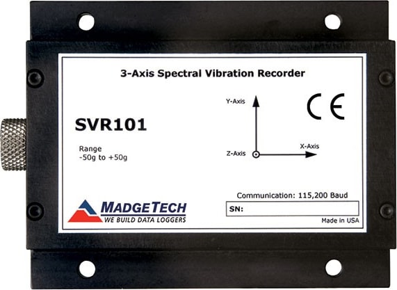 Madgetech SVR101 Spectral Vibration Data Logger