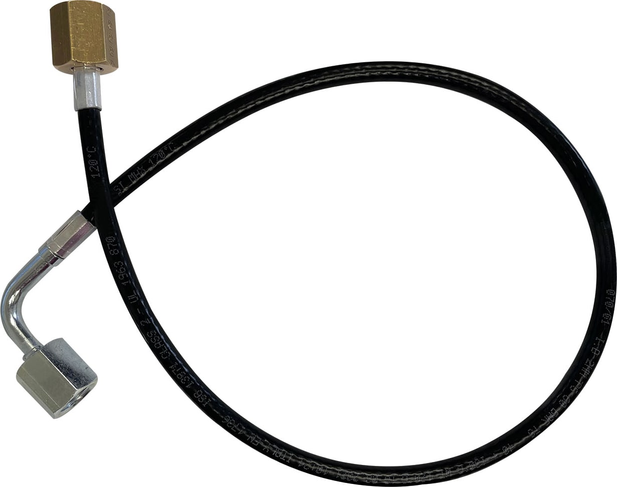 Mastercool Capillary Hose Assembly With Straight x 90-Degree Fittings
