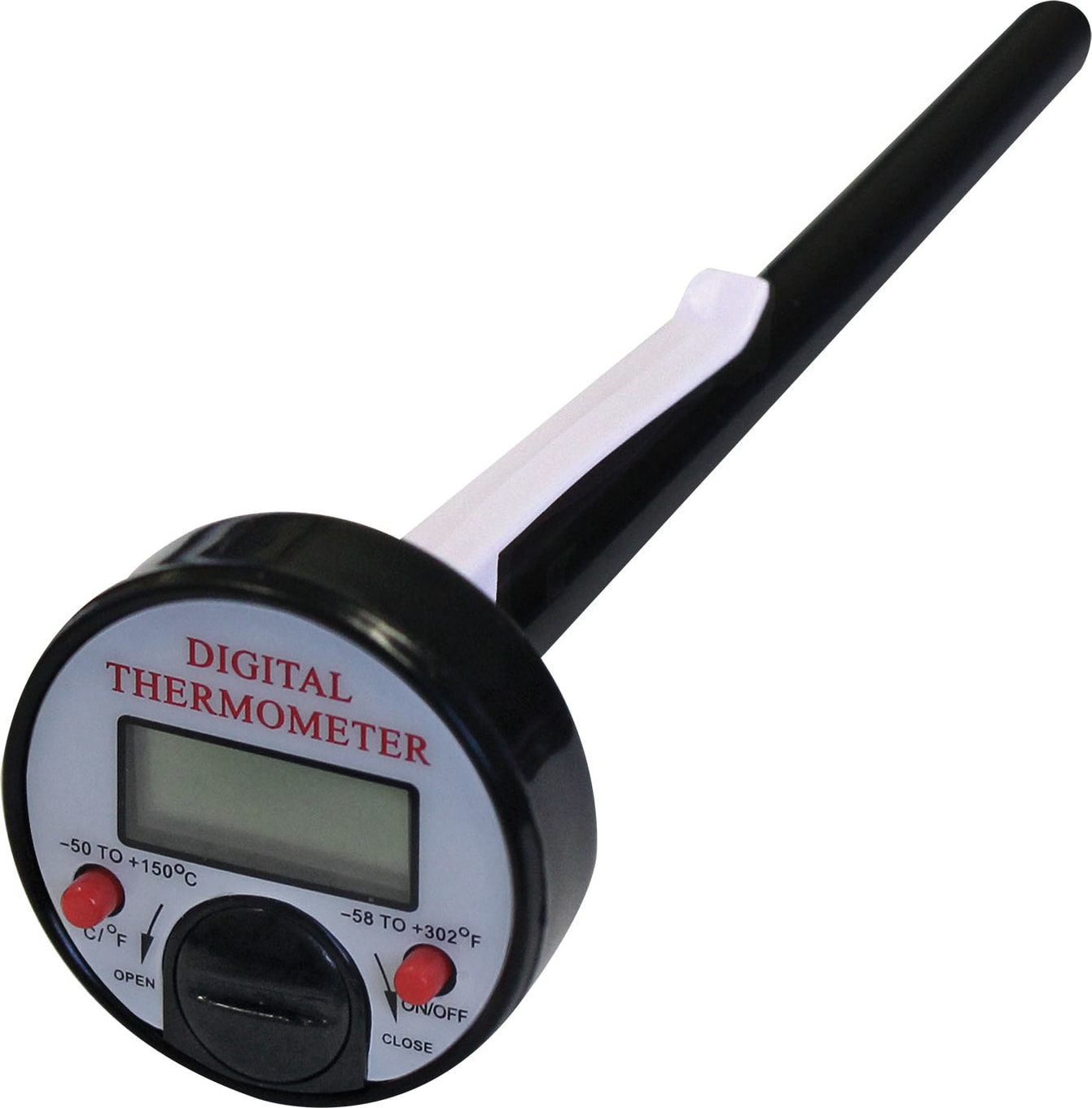 Mastercool 52223-A - 1-Inch Pocket Digital Thermometer (-58 to 302 F)