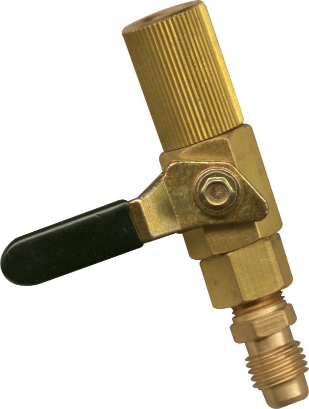 Mastercool 90433 - 1/4 x 5/16-Inch Swivel Ball Valve