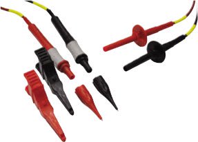 Megger Test Lead, Insulated Fused Probe and Clip Set