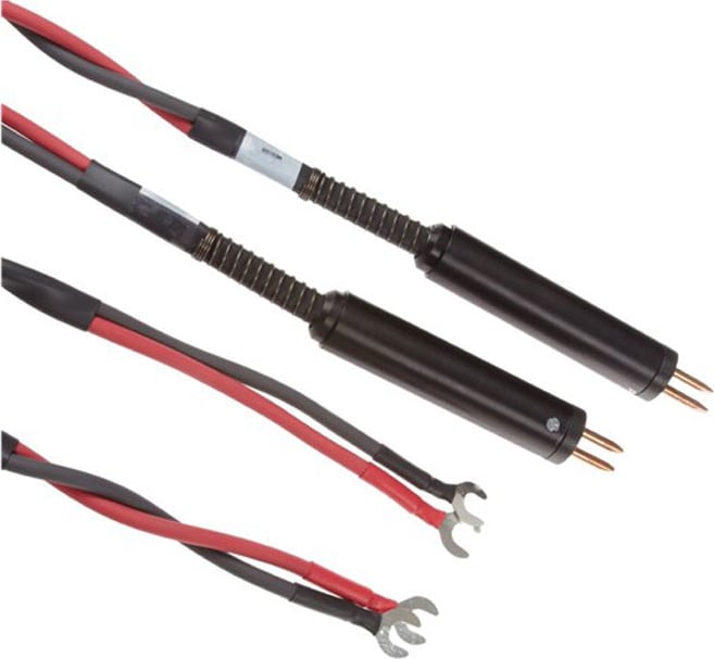 Megger Duplex Test Lead, Heavy Duty Fixed Point Hand Spikes