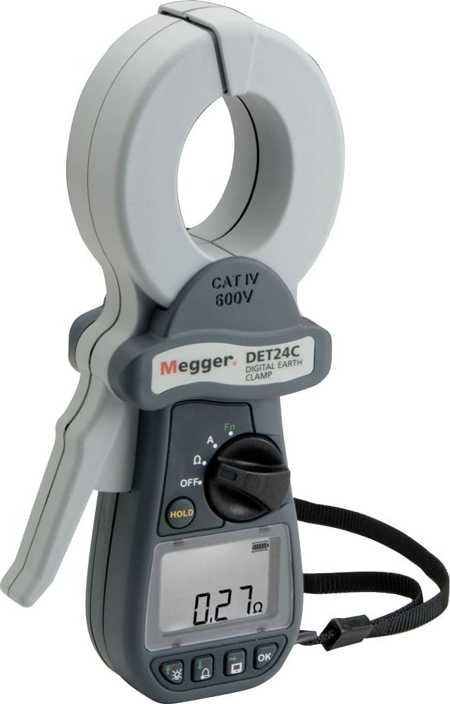 Megger DET24C Bluetooth Clamp-On Earth Tester