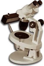 Meiji Techno GEMT-4 Turret Gem Microscope