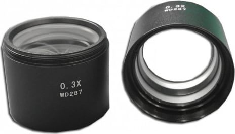 Meiji Techno MA1065 - 0.3x Auxiliary Lens for EM-50 Series
