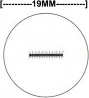 Meiji Techno MA223 - Eyepiece Micrometer, 19mm