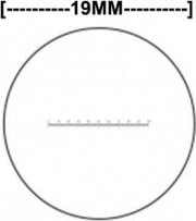 Meiji Techno MA280 - Eyepiece Micrometer (19mm)