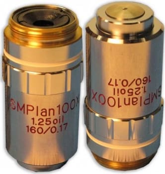 Meiji Techno MA646 - SM Plan Strain Free Objective Oil (100x)