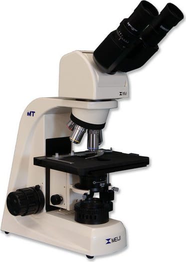 Meiji Techno MT5200EH Halogen Ergonomic Binocular Brightfield Biological Microscope