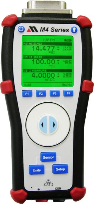 Meriam M400 Series Handheld Pressure and mA Calibrator/Data Logger Single Pressure Sensor