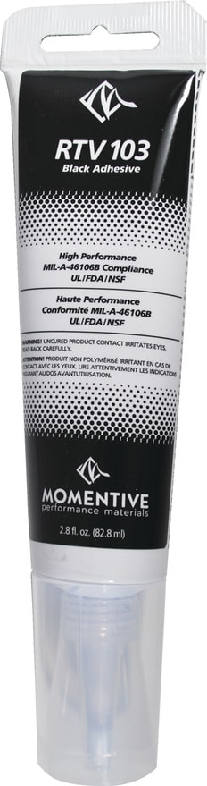 Momentive RTV102 White Silicone Adhesive Sealant