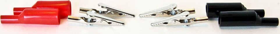 Mueller Electric 010014 Steel Alligator Clip and Insulator Package