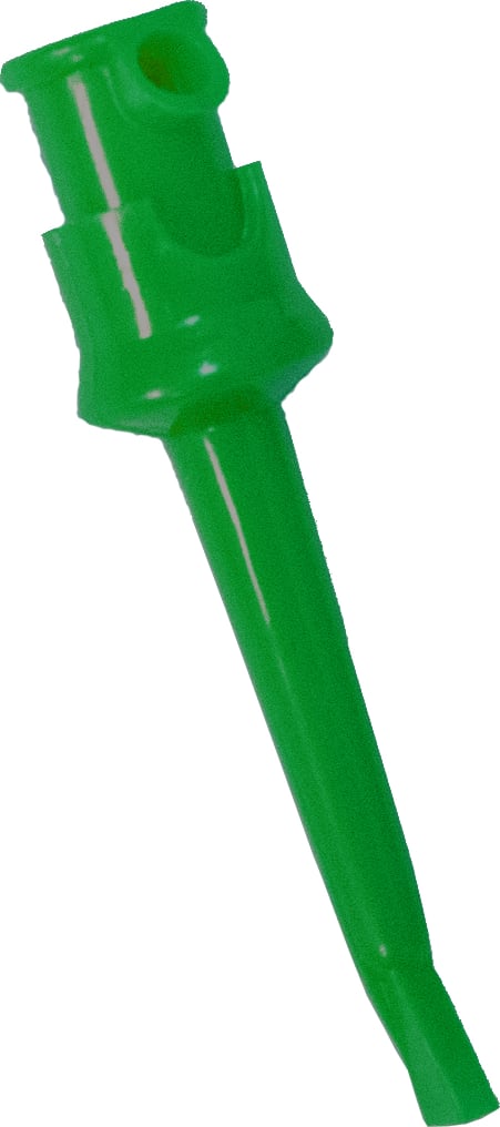 Mueller Electric BU-00211-5 - Test clip IC 55mm Green