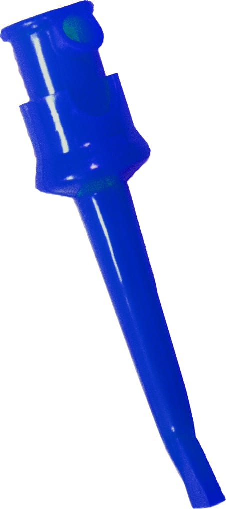 Mueller Electric BU-00211-6 - Test clip IC 55mm Blue