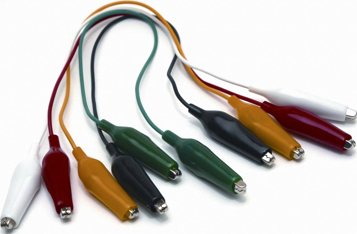 Mueller Electric BU-00286 Multi-color Insulated Alligator Test Lead Set