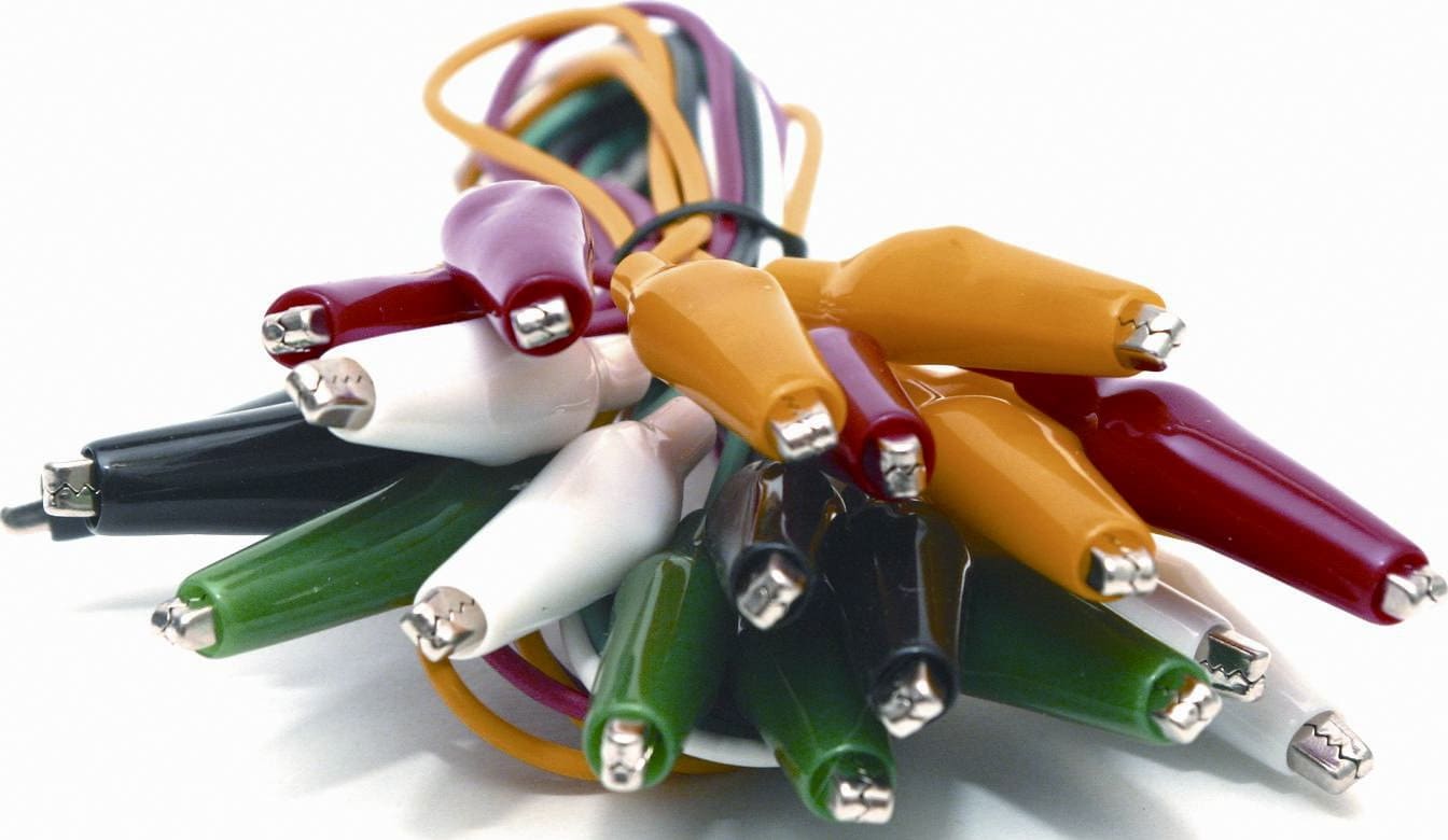 Multi color Mueller BU-00286 Alligator Lead Set Insulated 5 Leads