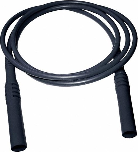 Mueller Electric BU-6161-M-72-0 Black Shrouded Banana Plug