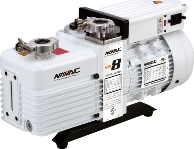 NAVAC NRD8M - Dual Stage Rotary Vane Vacuum Pump (Mild Corrosion Resistant)