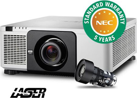 NEC Laser Projector with Lens