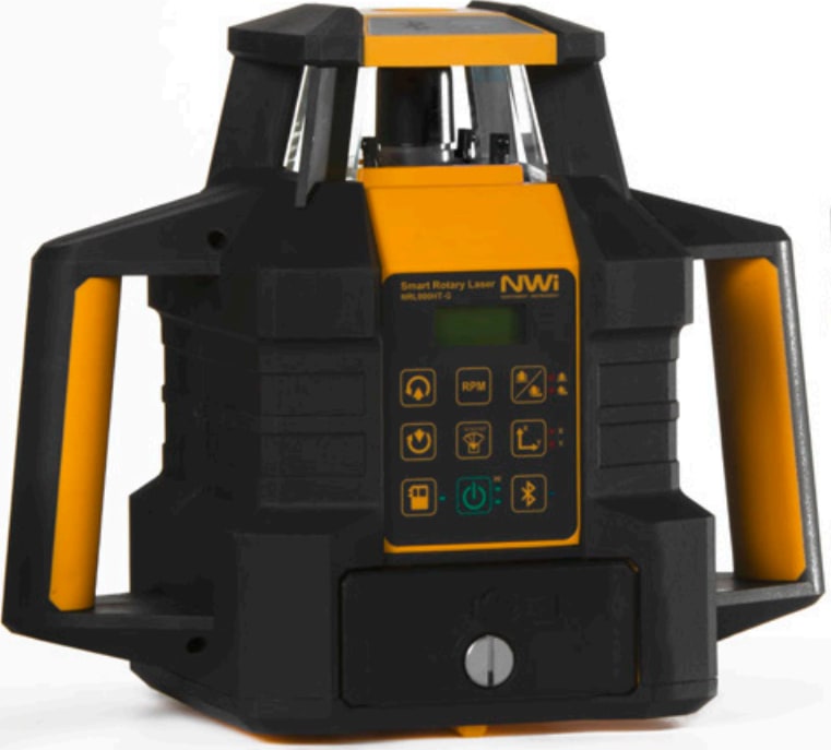 NorthWest Instrument NRL900HT-RK - Bluetooth Rotary Laser, Automatic Slope, Red Visible Beam