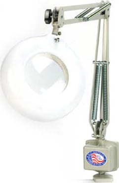OC White 30700 White 5" Deluxe Halo Magnilite Magnifier