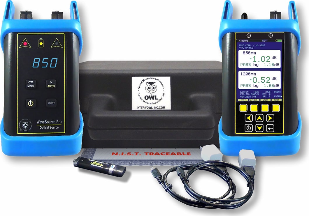 OWL KF7XMV Fiber OWL 7 WaveSource Pro MM VFL
