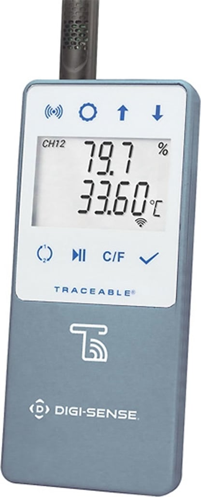 Digi-Sense Traceable Wireless Thermometer and Humidity Set with