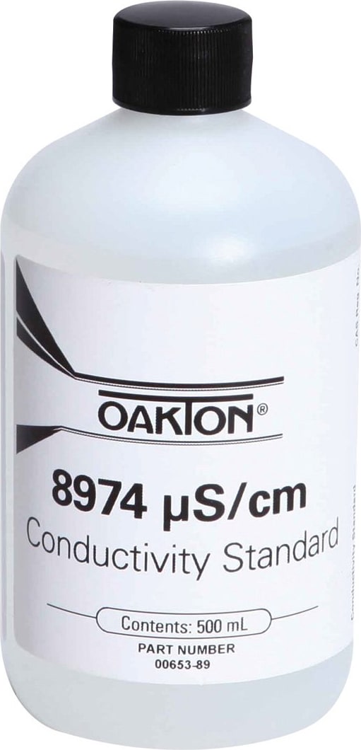 Oakton WD-00653-89 8974 Microsecond, 1 Pint Bottle Conductivity Standard Calibration Solution