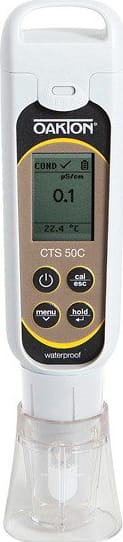 Oakton WD-35634-65 CTSTestr 50C Cup Style Waterproof Pocket Conductivity/TDS/Salinity Tester