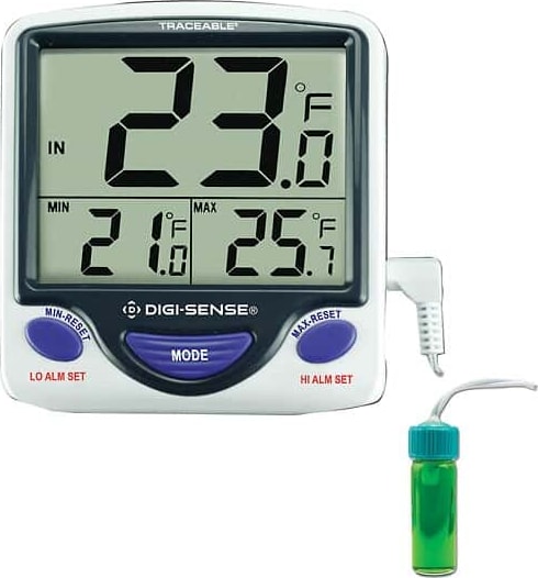 Oakton WD-94460-83 DS Traceable Jumbo Fridge Freezer Digital Thermometer