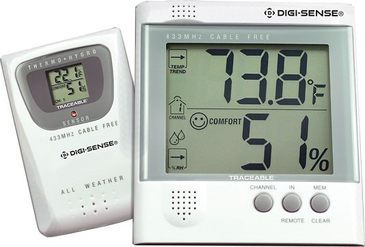 Oakton WD-94460-84 Digi-Sense Traceable Wireless Thermometer and Humidity Set