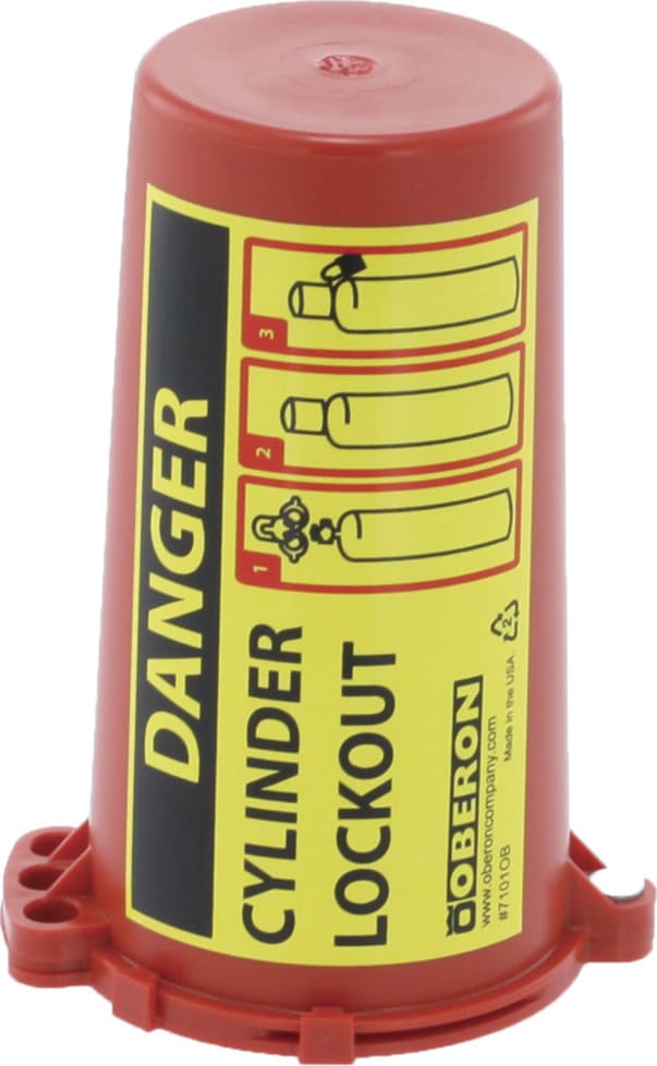 Oberon LOTO-GCYLDR-12 Gas Cylinder Lock-out - 12 Pack