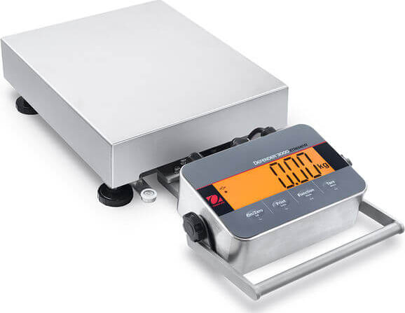 Ohaus i-D33XW30C1R5 AM - Stainless Steel Bench Scales for Basic Industrial Washdown Applications (Max: 60 lb. / 30 kg)