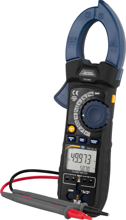 PCE Instruments PCE-DC 50 - Digital Clamp Multimeter