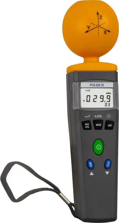 PCE Instruments PCE-EM 29 - Electromagnetic Radioactivity Meter 