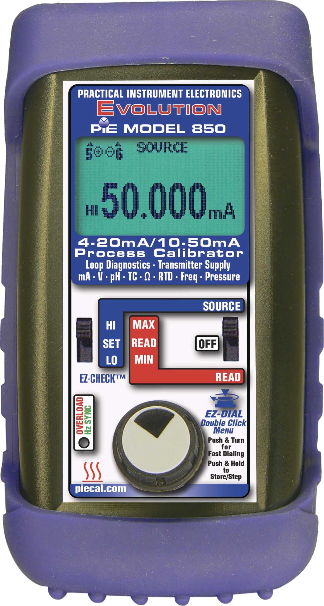 PIE 850 Multifunction Process Calibrator