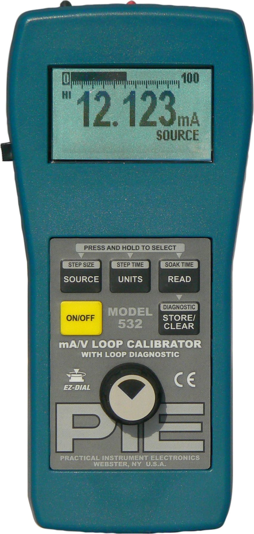 PIE 532 PIE 4-20 mA/Voltage Loop Calibrator with Loop Diagnostics