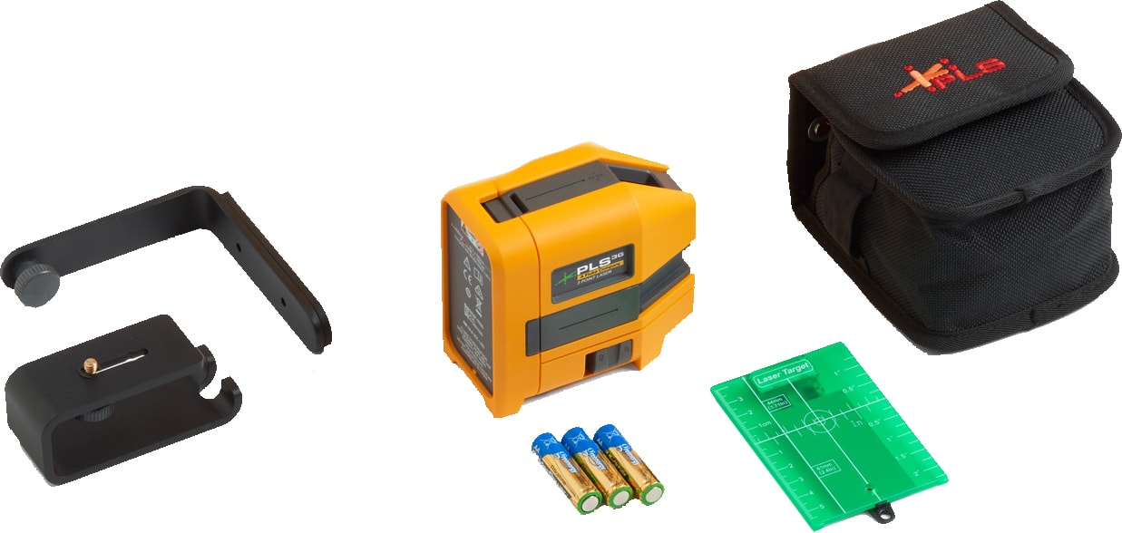 PLS 3R 3-Point Green Laser Kit