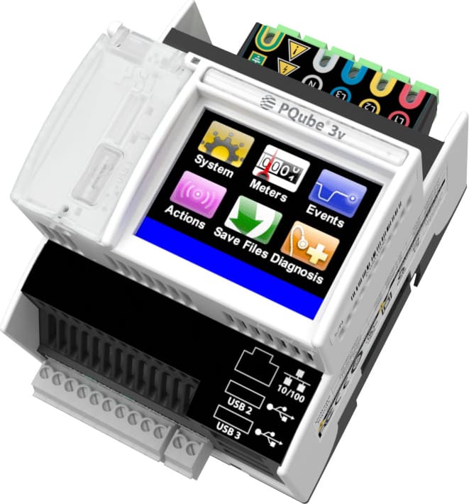 Powerside PQube 3v - Voltage Compliance Analyzer