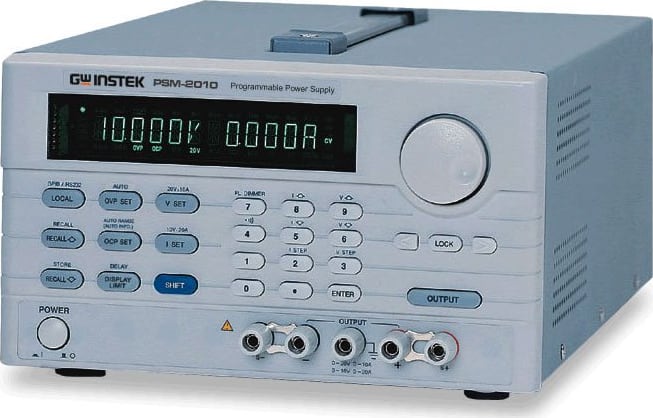 Instek PSM-6003 200W Programmable Dual-Range Linear D.C. Power Supply