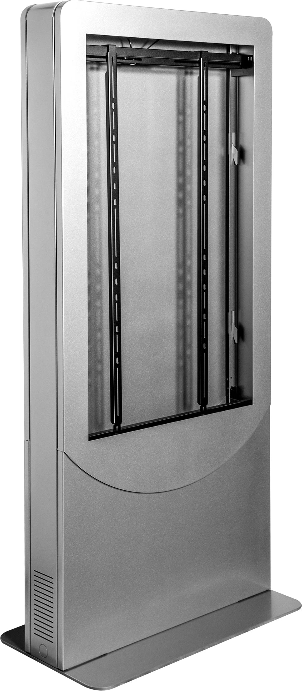 Peerless Single Sided Portrait Kiosk, Silver