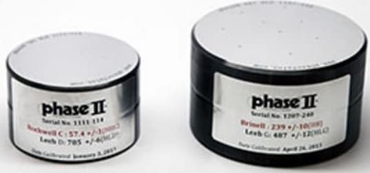 Phase II Plus PHT130002-CERT NIST Certified Leeb "D" Block (Mid Scale HRC)