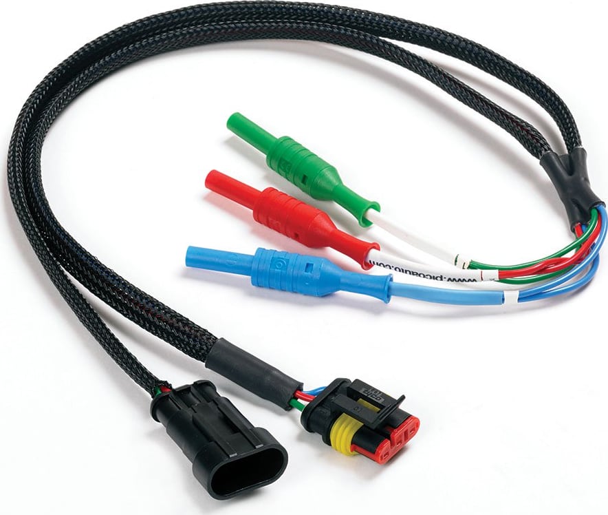 Pico TA267 3-pin AMP Superseal Connector Breakout Lead