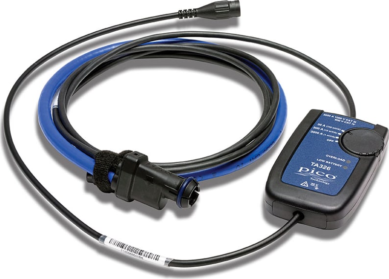 Pico TA326 30/300/3000A AC Flex Current Probe with BNC Connector