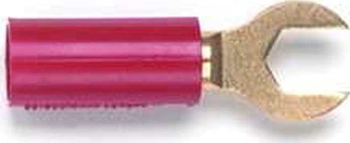 Pomona 1693 Microvolt Spade Lugs (Red)