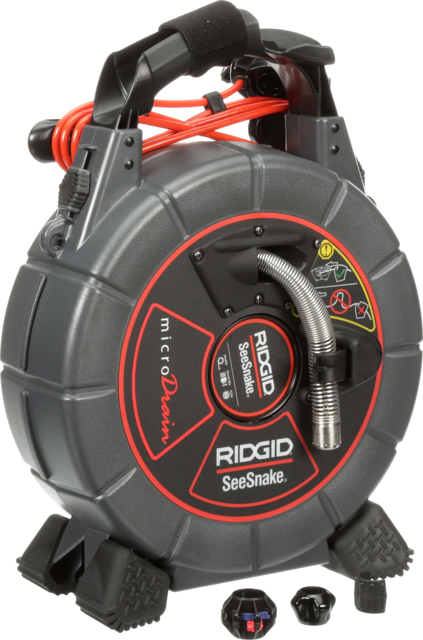 RIDGID MICRODRAIN D65S RL CA350 - SeeSnake MicroDrain D65S Camera, Reel and  Connection Cable for CA-350 (Catalog # 37473)