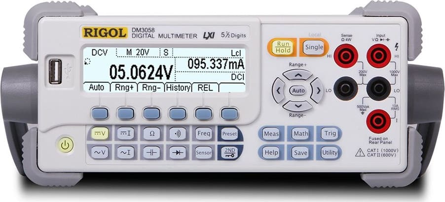 Rigol DM3058 True 5 1/2 Resolution Digital Multimeter