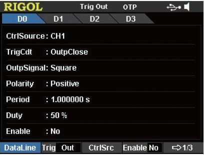 Rigol DIGITALIO-DP800 4 Lines Trigger I/O