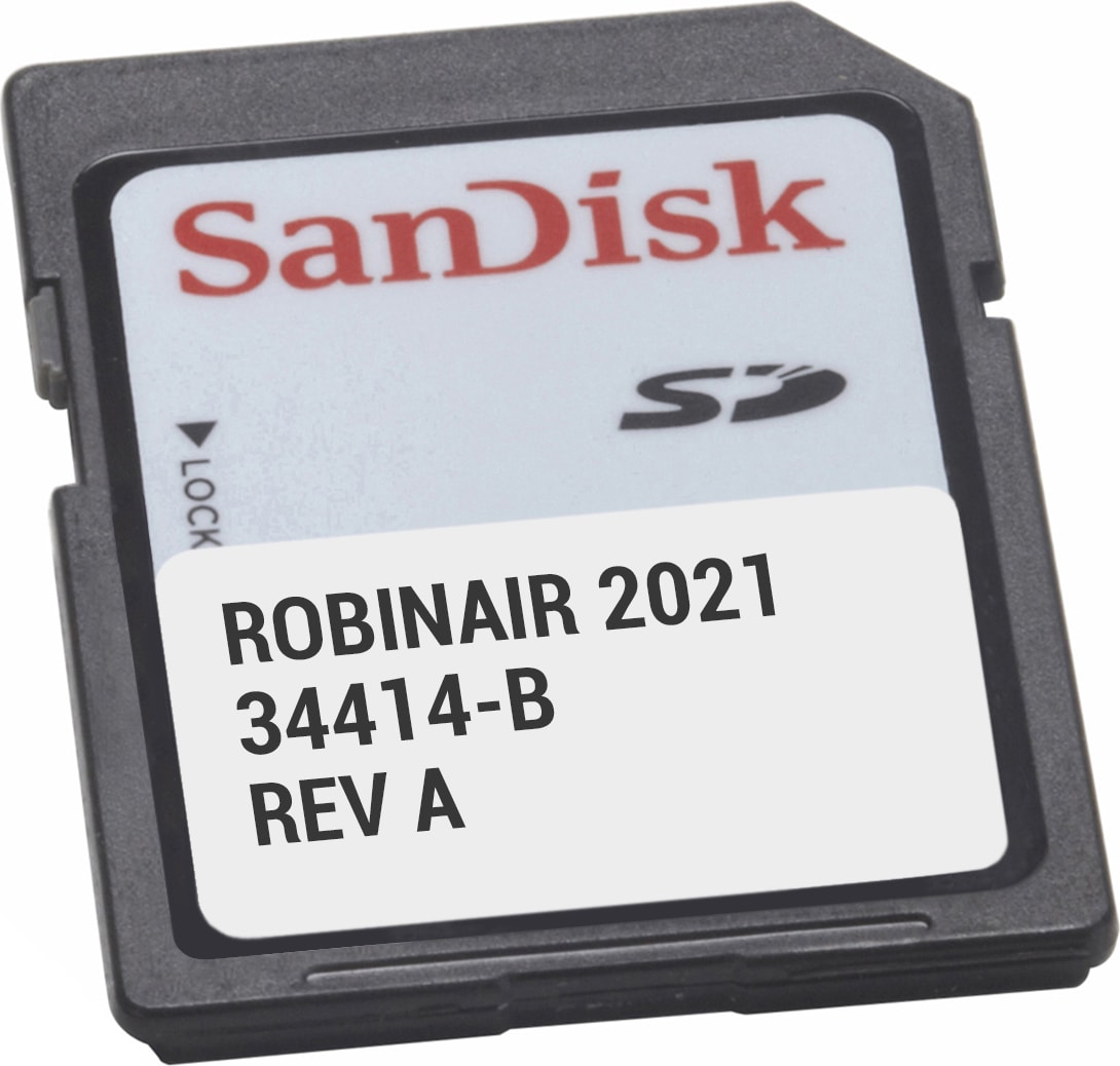 Robinair 34414-B - R1234yf Vehicle A/C Capacities Database Software Update (for Robinair AC1234-6)