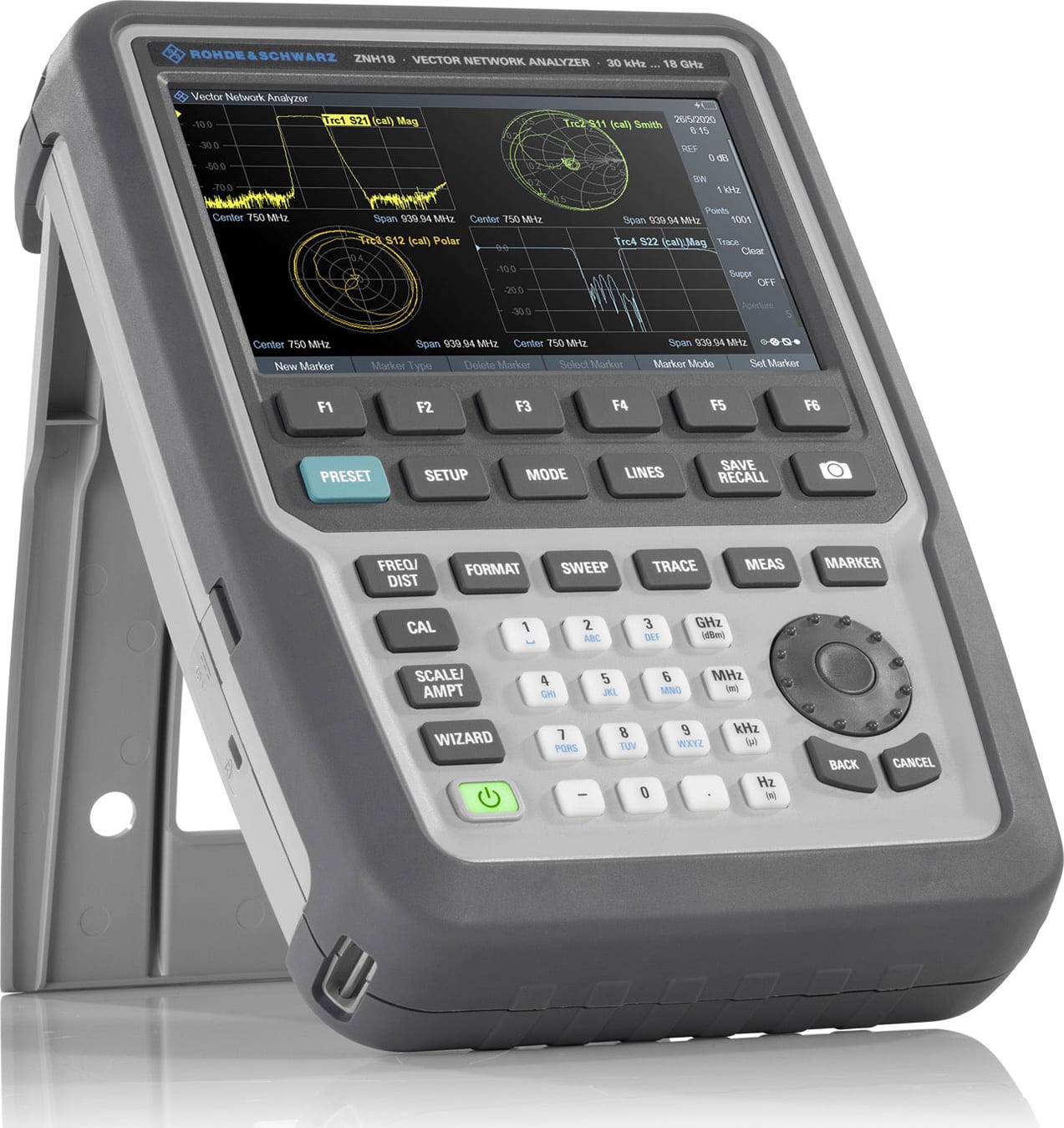 Rohde and Schwarz Handheld Vector Network Analyzer